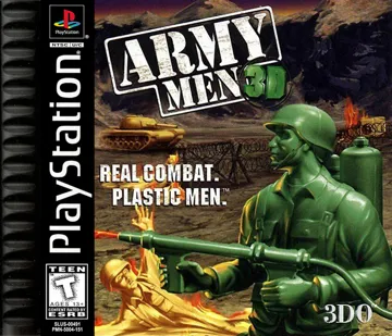 Army Men 3D (US) box cover front